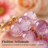 Porte-clés pendentif raisin