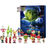 Calendrier de Noël du monstre vert