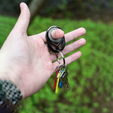 Porte-clés rotatif du bout des doigts