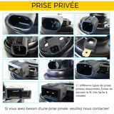 Kit de klaxon électrique pour klaxon pour voiture et moto 12 V