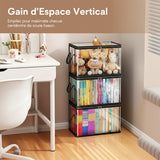 Seau de rangement pour poupées d'enfants