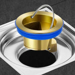 Drain de sol universel en laiton