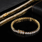 Bracelet en zirconium super brillant