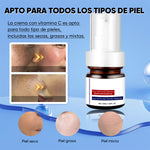 Crema facial antimanchas con vitamina C