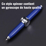 Stylo Fidget Spinner Avec Lumière LED