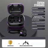 Casque d'écoute Bluetooth à clip à conduction osseuse