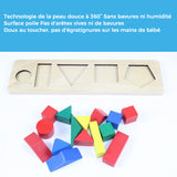 Blocs de Géométrie Montessori