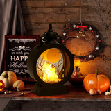 Lanterne Bougie LED Halloween Vintage
