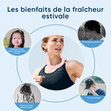 Enveloppements Refroidissants Portés sur la Nuque