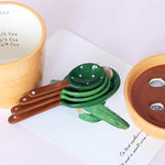Cuillère à mesurer en céramique Cactus