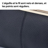 Portefeuille en cuir PU de grande capacité