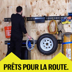 Sangles d'arrimage à cliquet rétractables