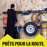 Sangles d'arrimage à cliquet rétractables