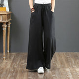 Pantalon taille haute simple