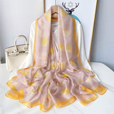 Nuages de voile doux Châle fin d'été