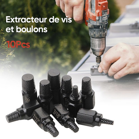 Jeu de tournevis à tige hexagonale 10/25 pièces
