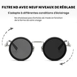 Lunettes de soleil polarisées réglables Sakerplus pour l'extérieur
