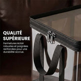 Sac de rangement transparent PVC ultra résistant