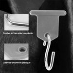 Crochets robustes pour auvents (8 pièces)