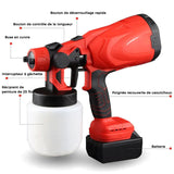 Pistolet à Peinture Haute Pression Automatique et Portable