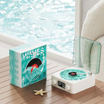 Veilleuse Retro Vinyl Player Enceinte Bluetooth
