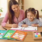 Cahier d'écriture à rainures réutilisable