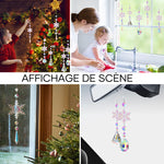 Pendentif en cristal flocon de neige