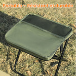 Tabouret pliable pour sac à dos