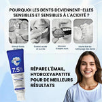 Dentifrice à 7,5 % de nano-hydroxyapatite