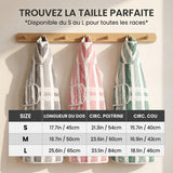 Peignoir de bain de luxe en microfibre pour chien