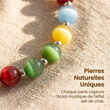 Collier arc-en-ciel Dopamine