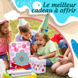 🌸Dessous de verre en forme de diamant (Mandala)