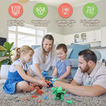 Juguete de construcción de dinosaurios para niños