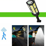 Applique solaire à détecteur pour l'extérieur