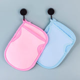 Gants de douche double face