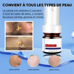Crème visage anti-taches de rousseur à la vitamine C