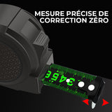 Ruban à mesurer en acier fluorescent