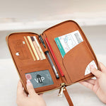 Portefeuille multifonctionnel de passeport RFID