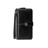 Portefeuille long anti-magnétique RFID