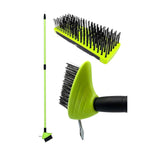 Ensemble combiné polyvalent de 3 brosses à mauvaises herbes