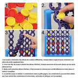 Quatre en ligne tridimensionnel rotatif
