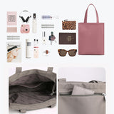 Sac à main de couleur unie