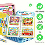 Livres de dessin magiques réutilisables pour enfants