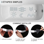 Tapis antidérapant lumineux pour salle de bains(10pcs)