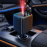 Chargeur de voiture rétractable universel 7 en 1