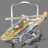 Jouet d'hélicoptère de dinosaure transformant LED