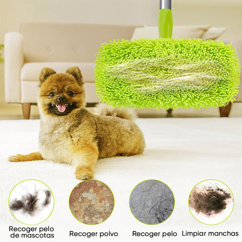 Recambios de almohadillas de chenilla para uso doméstico: cabezales de recambio para fregonas para la limpieza de suelos.