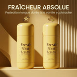 Baume déodorant et anti-transpirant – Vanille et pistache