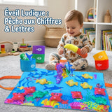 Jouet de pêche éducatif Montessori pour enfants