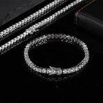 Bracelet en zirconium super brillant